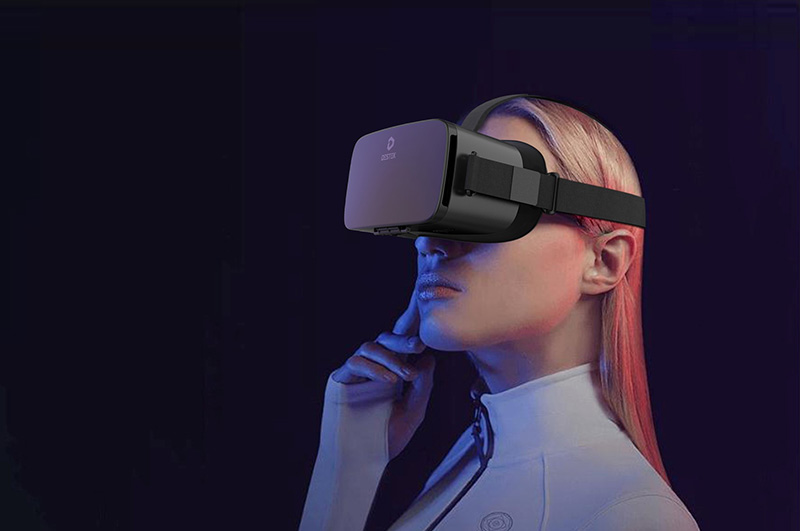 家電數碼之VR眼鏡外觀結構設計案例圖片詳解