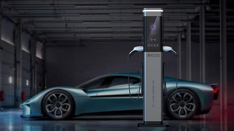 智能終端之落地式交流充電樁設(shè)計案例圖片賞析1